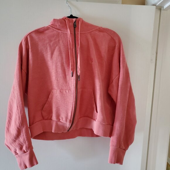 Sweaty Betty size M coral hoodie - Picture 1 of 4
